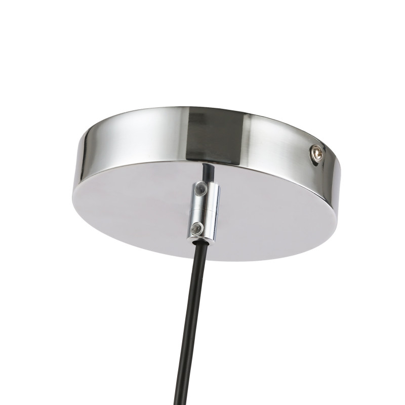 Crystal ball pendant light "TANNA" - E27 - Ø 15cm
