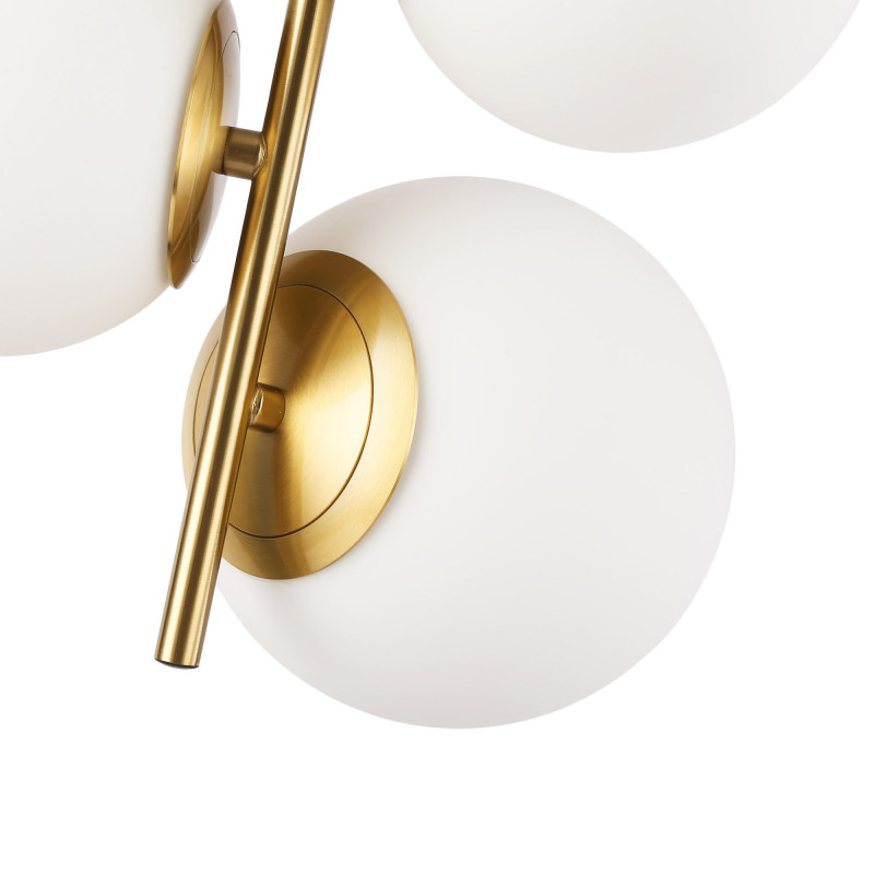 Crystal ball pendant light "TANNA" - E27 - Ø 15cm