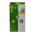 Kit 6 recessed LED spotlights Ø40x20mm 0,4W 12V-DC IP67