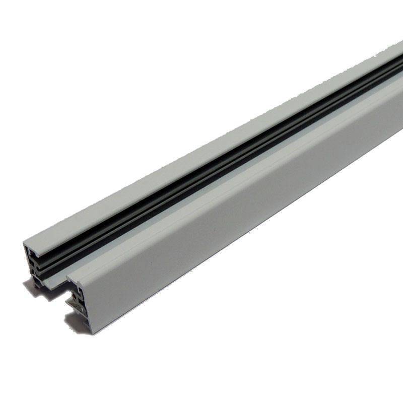 Surface mounted 1-phase track for LED spotlights - 2 m