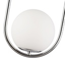 Crystal ball pendant light "JOHN" - E27 - Ø 15cm