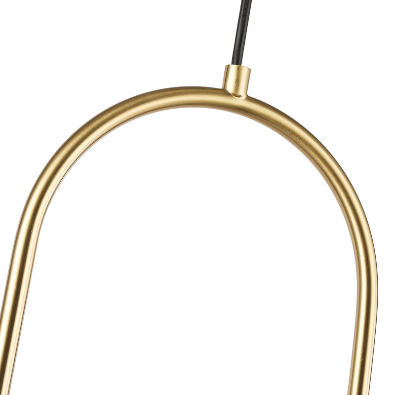 Crystal ball pendant light "JOHN" - E27 - Ø 15cm
