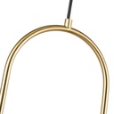 Crystal ball pendant light "JOHN" - E27 - Ø 15cm