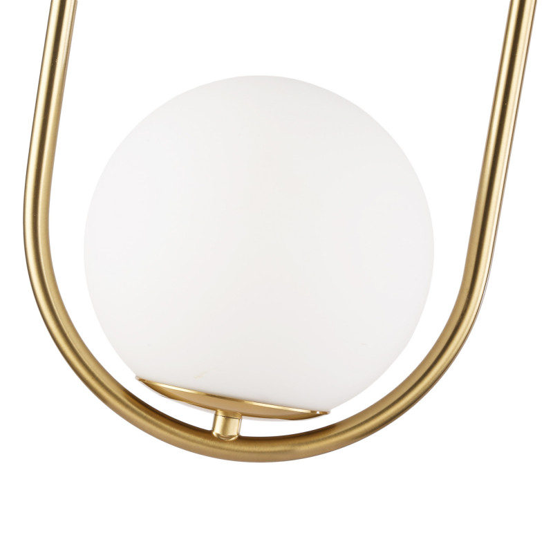 Crystal ball pendant light "JOHN" - E27 - Ø 15cm