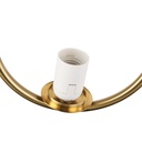 Crystal ball pendant light "JOHN" - E27 - Ø 15cm