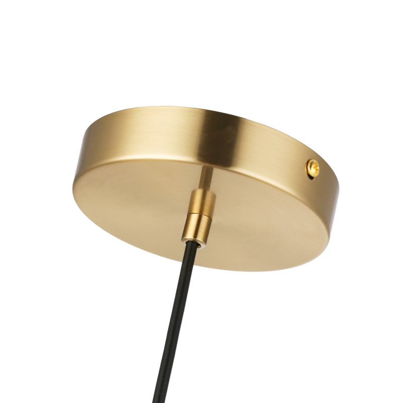 Crystal ball pendant light "JOHN" - E27 - Ø 15cm