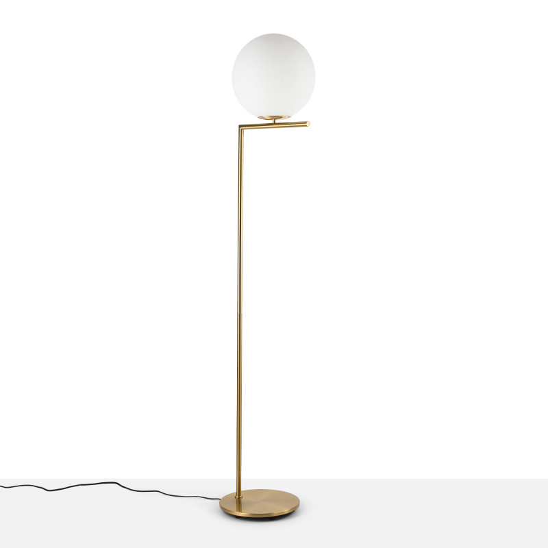 Crystal ball floor lamp "Anni 300" - E27 - Ø 30cm