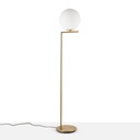 Crystal ball floor lamp "Anni 300" - E27 - Ø 30cm