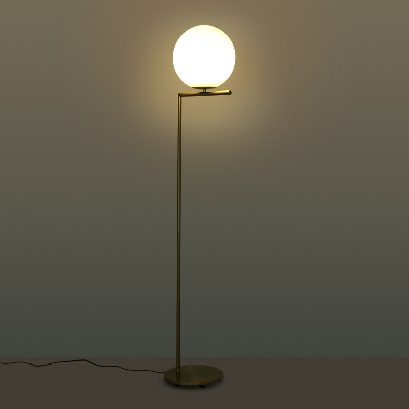 Crystal ball floor lamp "Anni 300" - E27 - Ø 30cm