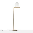 Crystal ball floor lamp "Anni 300" - E27 - Ø 30cm