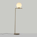 Crystal ball floor lamp "Anni 300" - E27 - Ø 30cm
