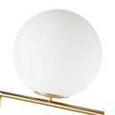 Crystal ball floor lamp "Anni 300" - E27 - Ø 30cm