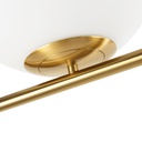 Crystal ball floor lamp "Anni 300" - E27 - Ø 30cm