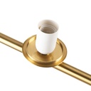 Crystal ball floor lamp "Anni 300" - E27 - Ø 30cm