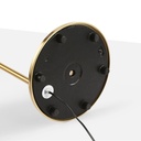 Crystal ball floor lamp "Anni 300" - E27 - Ø 30cm