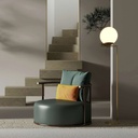Crystal ball floor lamp "Anni 300" - E27 - Ø 30cm