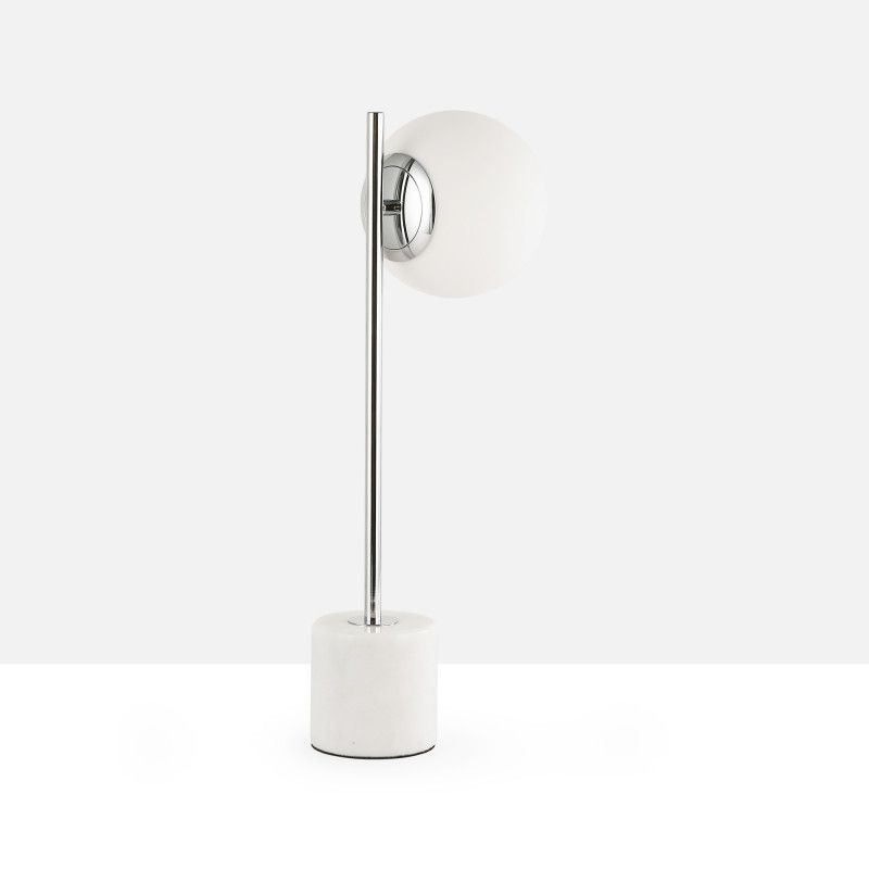 Crystal ball table lamp "LICRU" - E27 - Ø 15cm