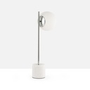 Crystal ball table lamp "LICRU" - E27 - Ø 15cm