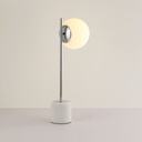 Crystal ball table lamp "LICRU" - E27 - Ø 15cm