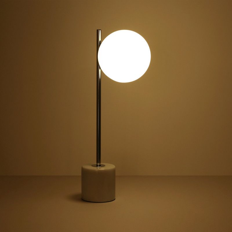 Crystal ball table lamp "LICRU" - E27 - Ø 15cm