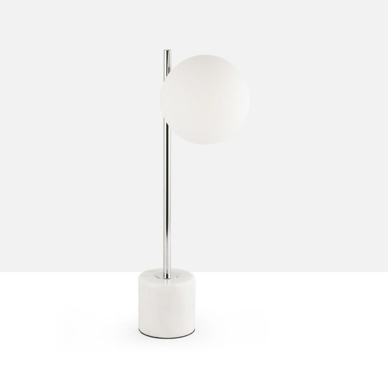 Crystal ball table lamp "LICRU" - E27 - Ø 15cm