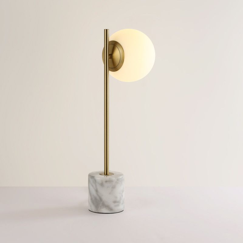 Crystal ball table lamp "LICRU" - E27 - Ø 15cm