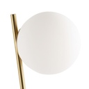 Crystal ball table lamp "LICRU" - E27 - Ø 15cm
