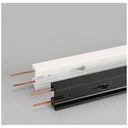 Surface mounted 1-phase track for LED spotlights - 2 m
