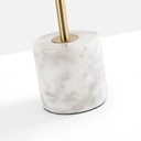 Crystal ball table lamp "LICRU" - E27 - Ø 15cm