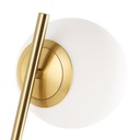 Crystal ball table lamp "LICRU" - E27 - Ø 15cm