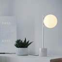 Crystal ball table lamp "LICRU" - E27 - Ø 15cm