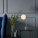 Crystal ball table lamp "LICRU" - E27 - Ø 15cm