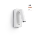 Wall reading light "RAAM" 3W - Adjustable - OSRAM Chip