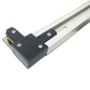 Rigid 90º corner joint for single-phase surface track
