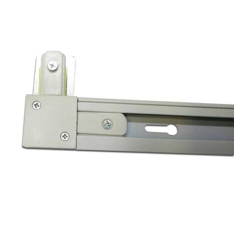 Rigid 90º corner joint for single-phase surface track