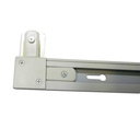 Rigid 90º corner joint for single-phase surface track