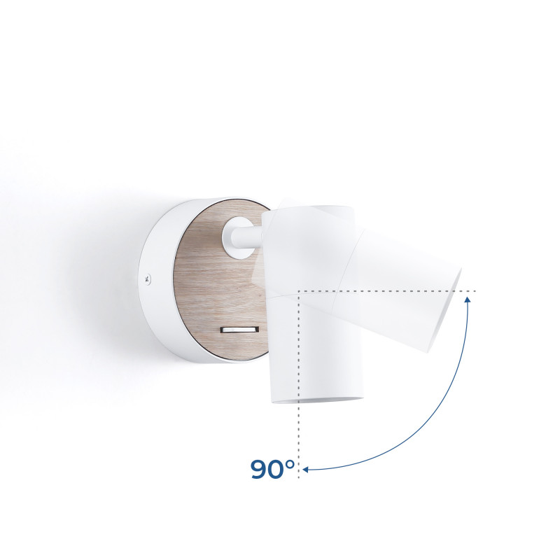 Indoor Wall Light "VILSA" - Adjustable - GU10