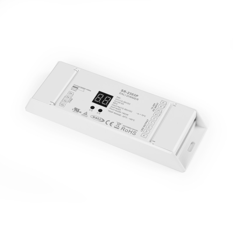 DALI2 Dimmer - MONO/RGB/RGBW - 12-36V - 4 CH x 5A