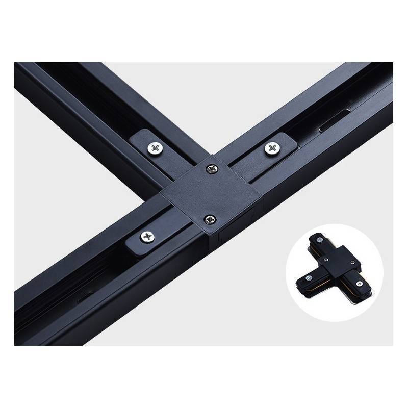 Rigid "T" joint for single-phase rail