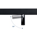 LED spotlight for magnetic track 48V - 7W - OSRAM chip - 2700K - Colors