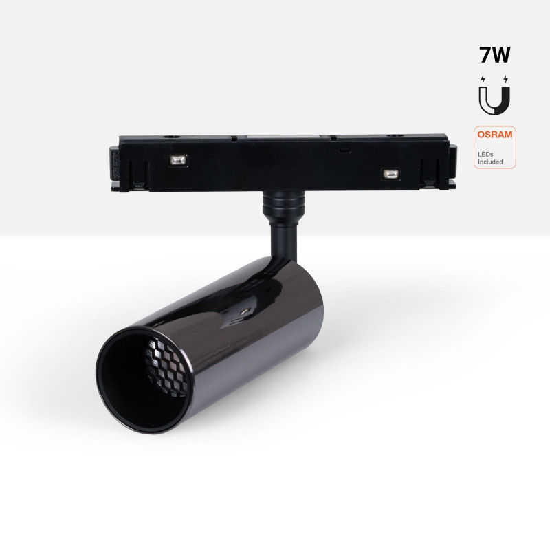 LED spotlight for magnetic track 48V - 7W - OSRAM chip - 2700K - Colors