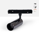 LED spotlight for magnetic track 48V - 7W - OSRAM chip - 2700K - Colors
