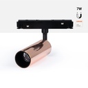 LED spotlight for magnetic track 48V - 7W - OSRAM chip - 2700K - Colors