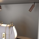 LED spotlight for magnetic track 48V - 7W - OSRAM chip - 2700K - Colors