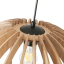 Wooden pendant light "BURMA" - Ø 45cm - E27
