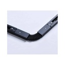 Flexible joint for single-phase surface rail