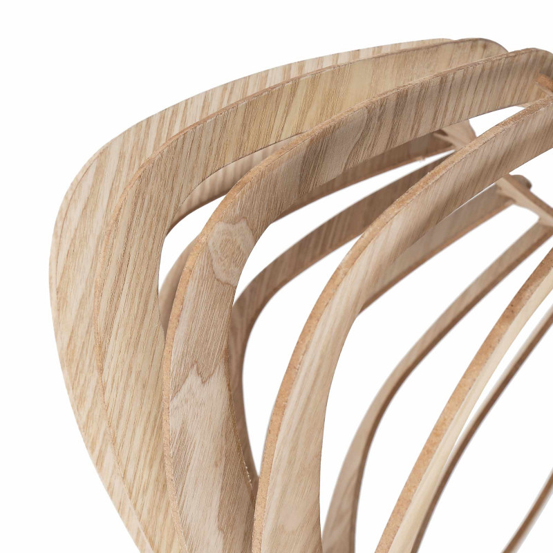 Wooden floor lamp "PANDA" - E27