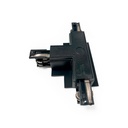 Rigid tee for recessed three-phase rail - RIGHT
