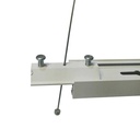 Hanging kit for single-phase rail - cable 1,5m (1pc)