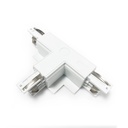 Rigid tee for recessed three-phase rail - RIGHT